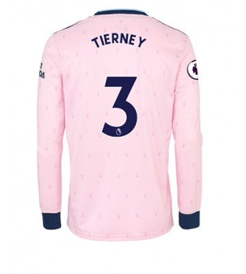 Arsenal Kieran Tierney #3 Tredjedrakt 2022-23 Langermet
